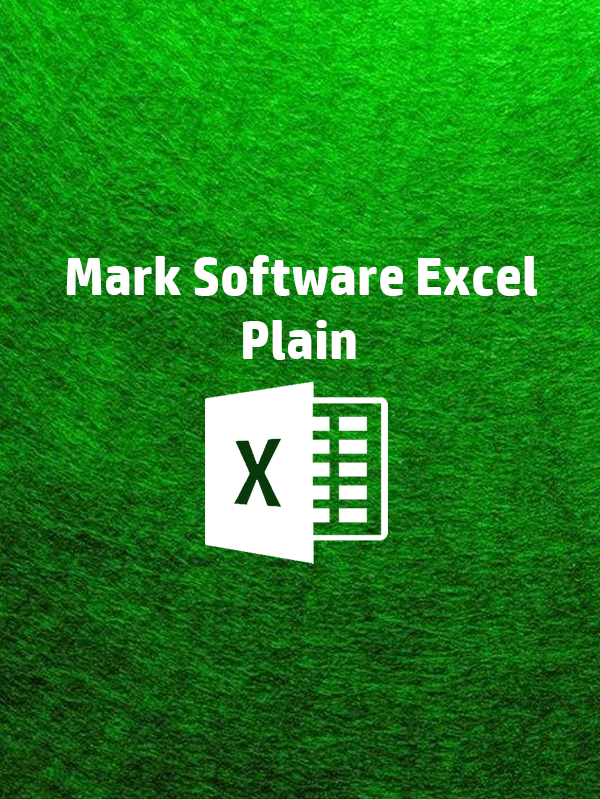 Mark Software Excel Plain