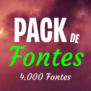 Pack de 4000 Fontes